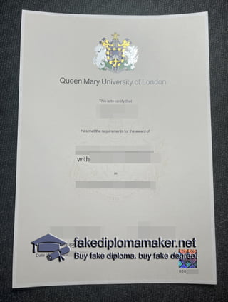 QMUL diploma