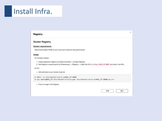 Install Infra.
 