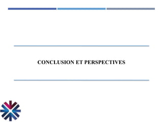 CONCLUSION ET PERSPECTIVES
23
 