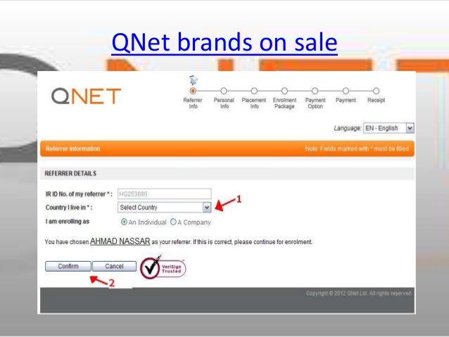 Qnet india business plan presentation image