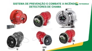 UV/
IR
IR
3
U
SISTEMA DE PREVENÇÃO E COMBATE A INCÊNDIO
DETECTORES DE CHAMA
 
