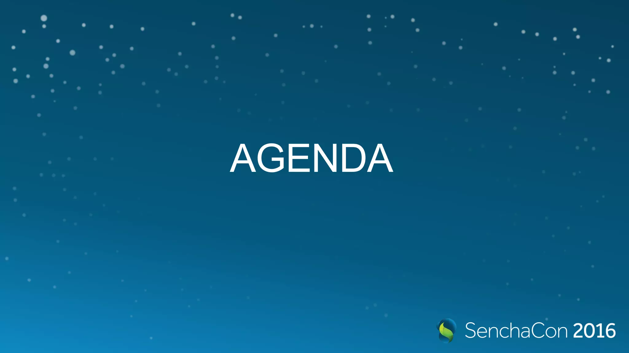 AGENDA
