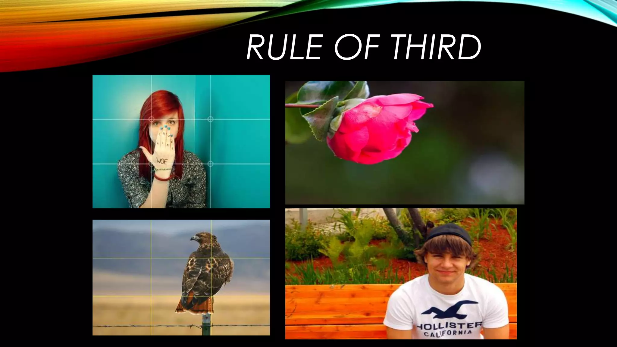 RULE OF THIRD 
 
