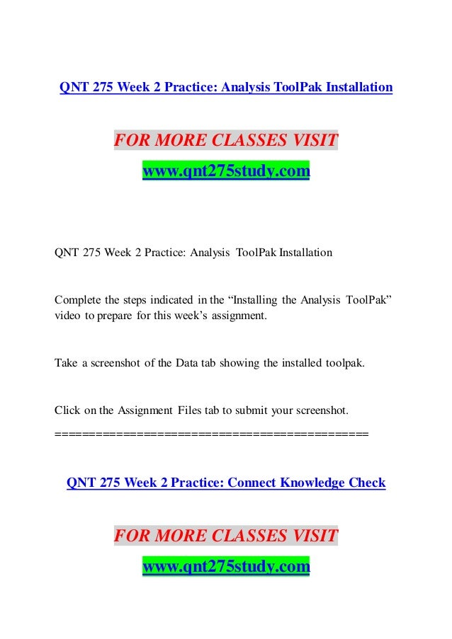Qnt 275 Study Education Planning Qnt275study 