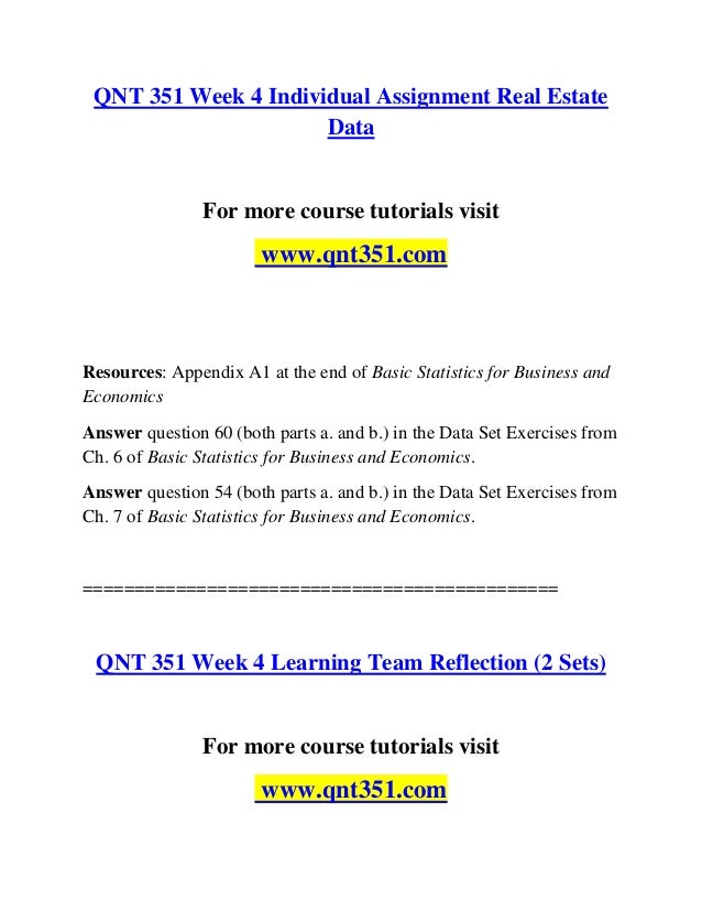 Qnt 351 Education For Service Qnt351 
