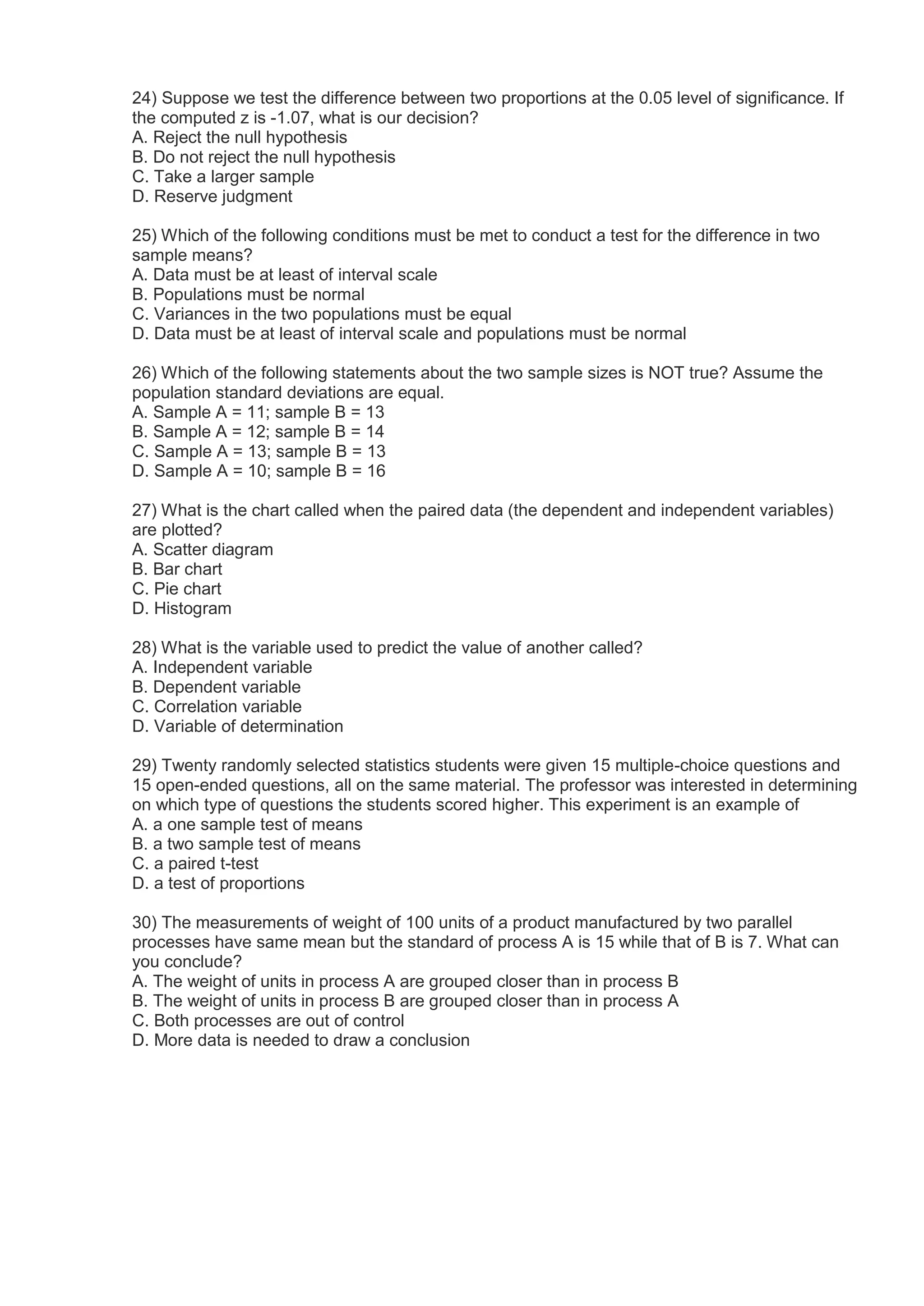Qnt 351 final exam view 369 | PDF