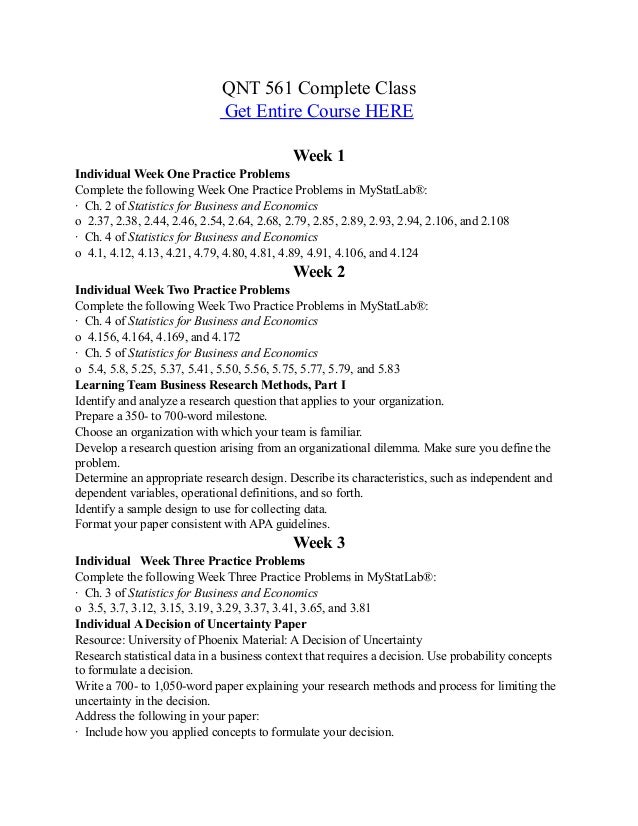 Qnt 561 Week 3 Dq Research Paper Help July 2019 2325 Words