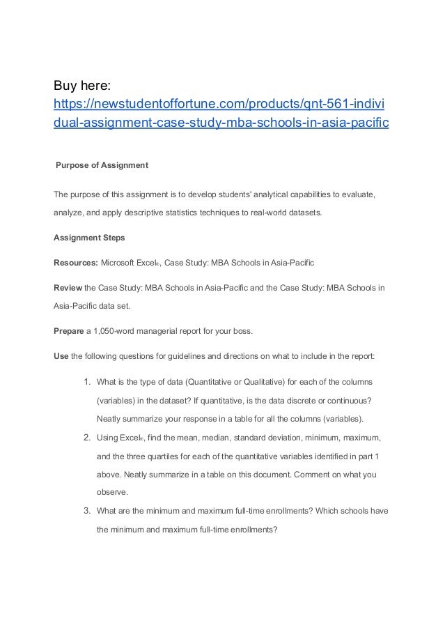 A case study picture