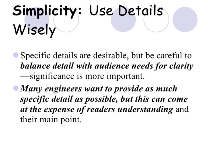 qualities of good technical writing with examples qualities examples