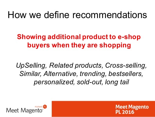 personalized recommendation magento case study define recommendation
