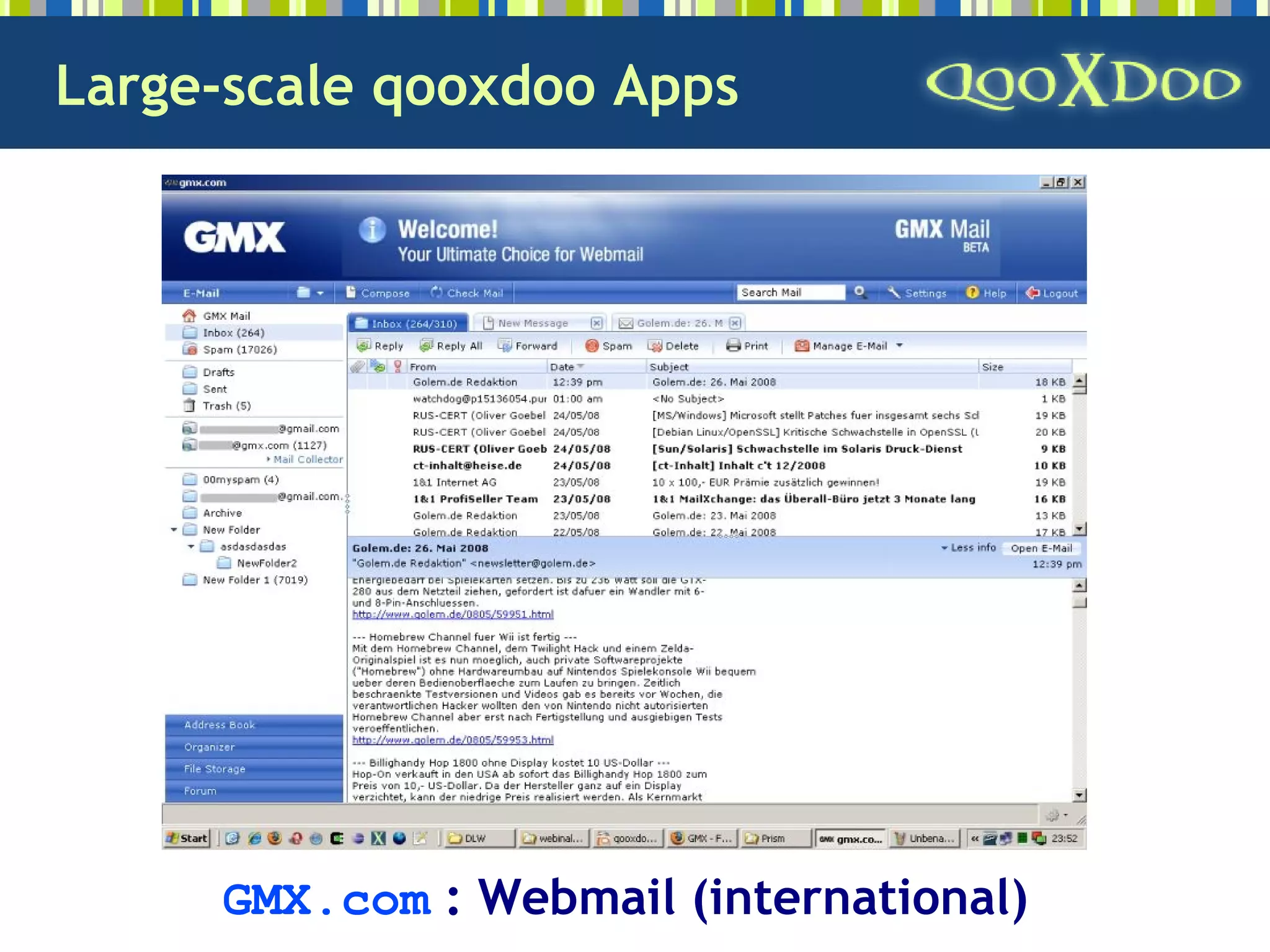 qooxdoo - Open Source Ajax Framework