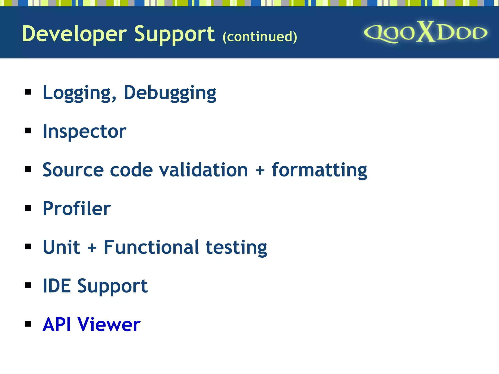 qooxdoo - Open Source Ajax Framework