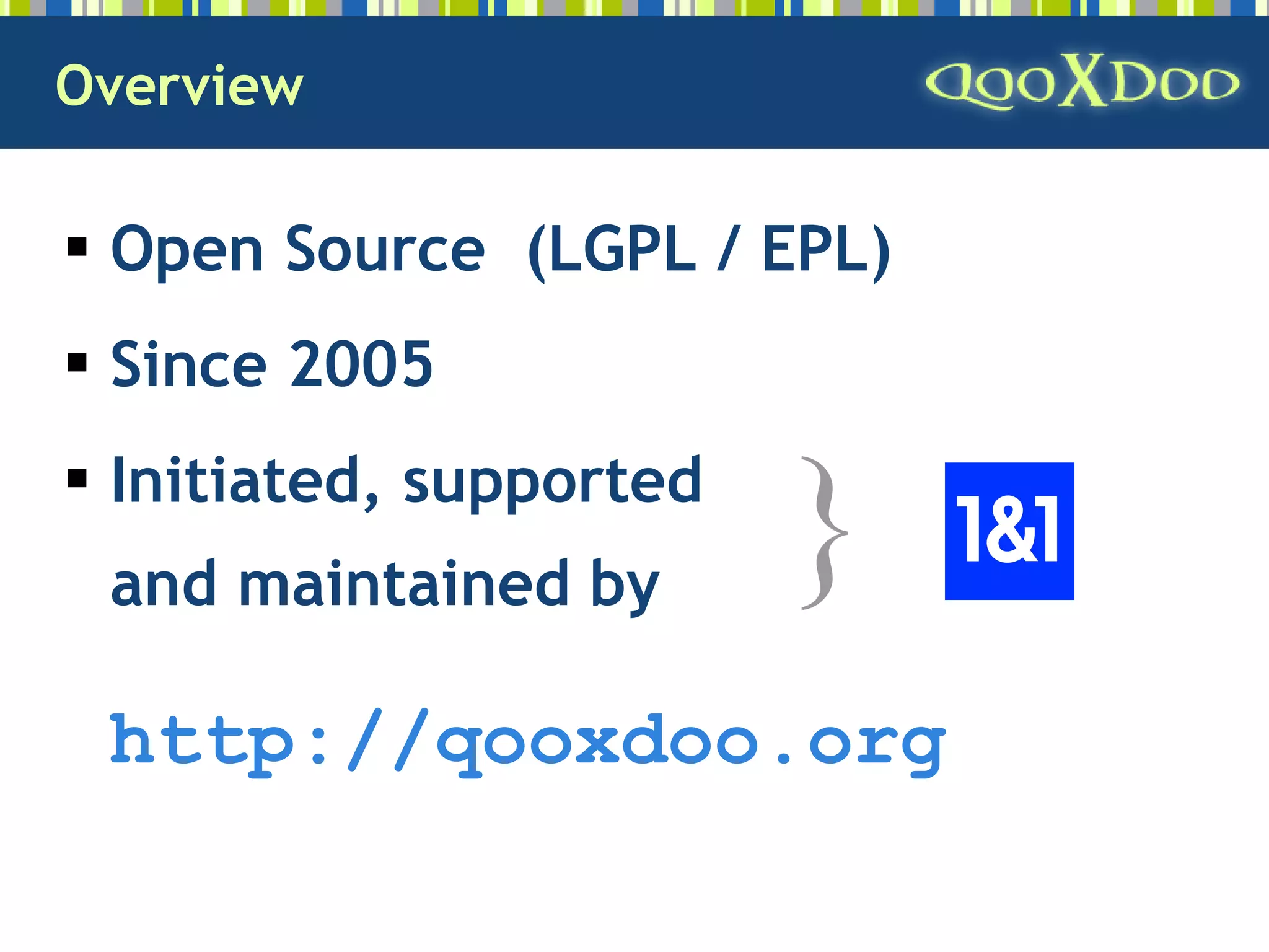 qooxdoo - Open Source Ajax Framework