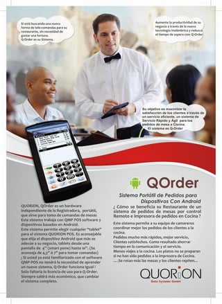 Qorder la comandera digital
