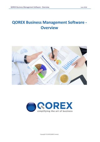 QOREX Business Management Software - Overview | PDF