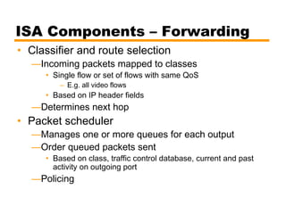 integrated and diffrentiated services | PPT