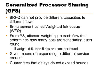 integrated and diffrentiated services | PPT