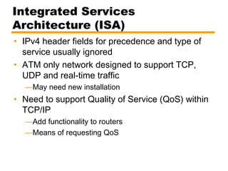 integrated and diffrentiated services | PPT