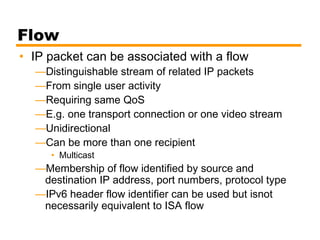 integrated and diffrentiated services | PPT