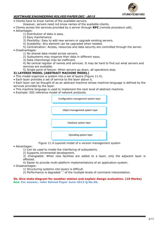 VTU 5TH SEM CSE SOFTWARE ENGINEERING SOLVED PAPERS - JUN13 DEC13 JUN14 ...