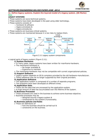 VTU 5TH SEM CSE SOFTWARE ENGINEERING SOLVED PAPERS - JUN13 DEC13 JUN14 ...