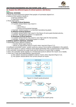 VTU 5TH SEM CSE SOFTWARE ENGINEERING SOLVED PAPERS - JUN13 DEC13 JUN14 ...