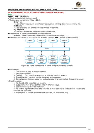 VTU 5TH SEM CSE SOFTWARE ENGINEERING SOLVED PAPERS - JUN13 DEC13 JUN14 ...