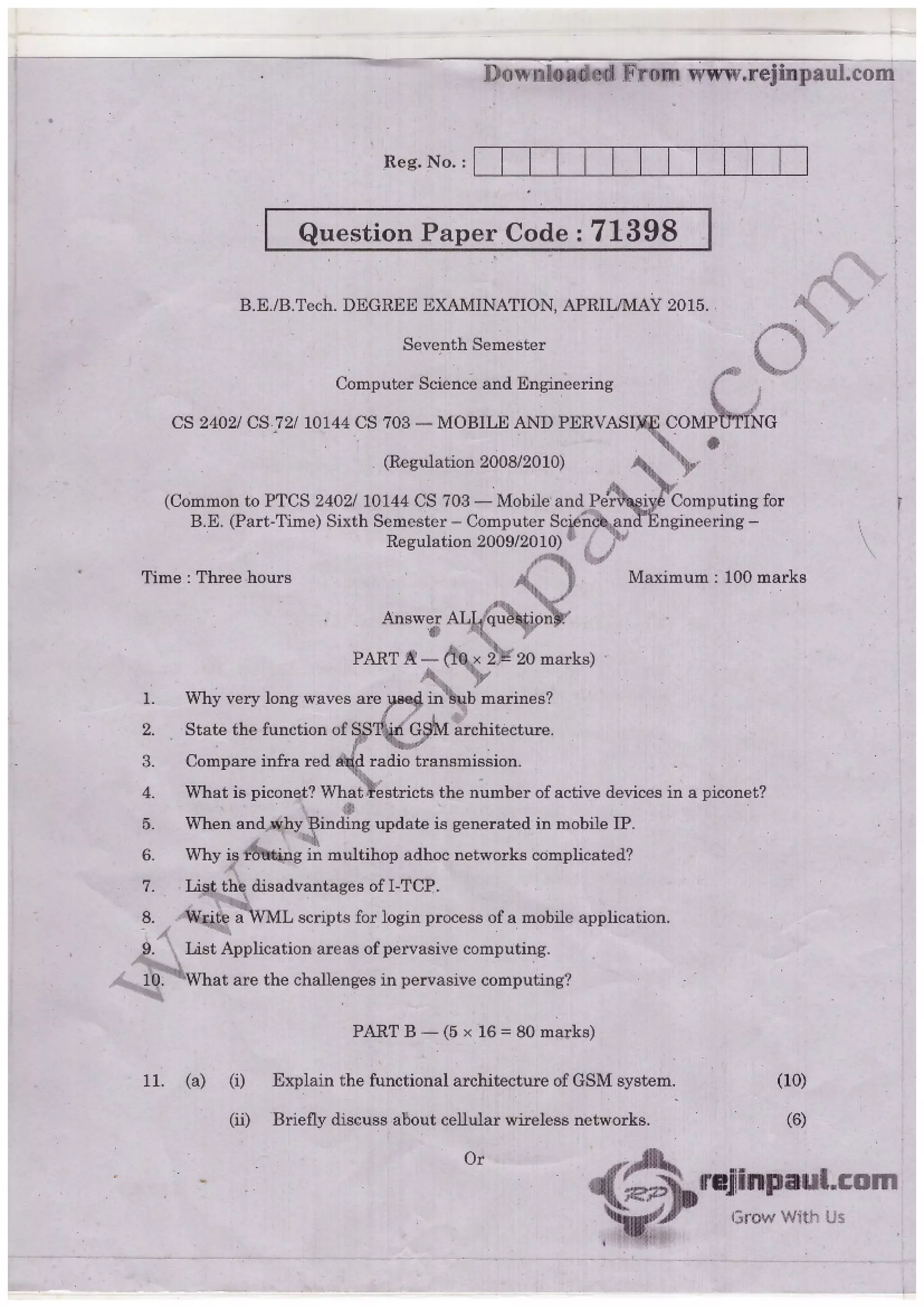 Qp mobile &amp; pervasive 2015