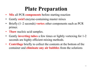 Mix By Inverting Qpcr1 | PPTX