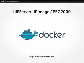 IIIFServer.com
• IIPImage open-source as the code - with tweaks and Kakadu
JPEG2000
• Nice URLs / permalinks, CORS / JSONP...