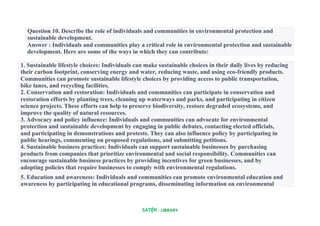 QP_EVS_Sample QP_Important Questions.ppt