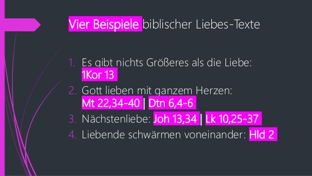 Die Liebe In Der Bibel Vier Beispiele