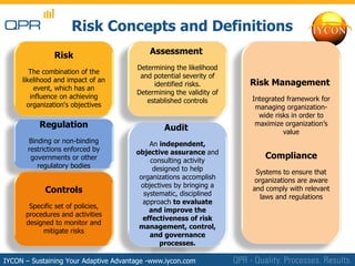 Qpr 8 Risk Management And Compliance Solution | PPT