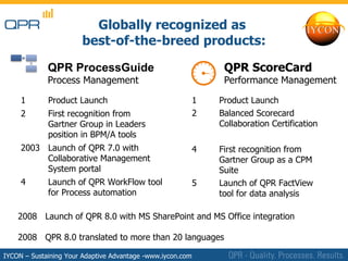 Qpr 8 Risk Management And Compliance Solution | PPT
