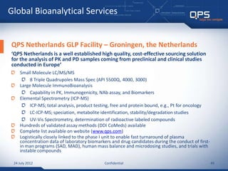 Qps Testing QPS Global Capabilities Presentation | PPTX