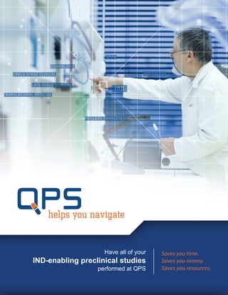 QPS IND Program Management Flyer