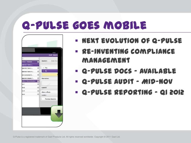 Q Pulse Goes Mobile
