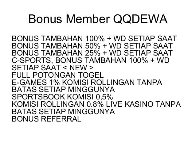 Qqdewa Togel
, Qqdewa Situs Judi Bola Online Terbesar Dan Terpercaya Indonesia
