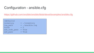Ansible for beginners