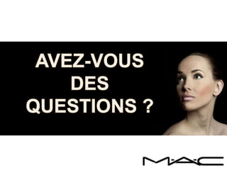 M.A.C Cosmetics - Analyse Stratégie E-Commerce (Janvier 2015)