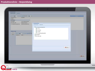 Produktionslinie – Beipieldialog
 