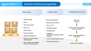 Qguar WMS - Warehouse Management System - ENGLISH | PDF