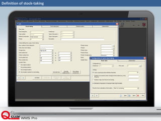 Definition of stock-taking
 