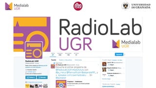 medialab@ugr.es || @medialabugr || medialab.ugr.es
 