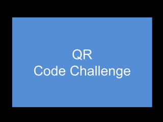 QR Code Challenge 