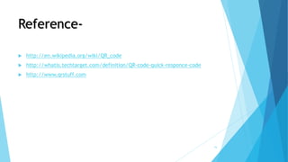 Quick Response Code (QR code) | PPTX