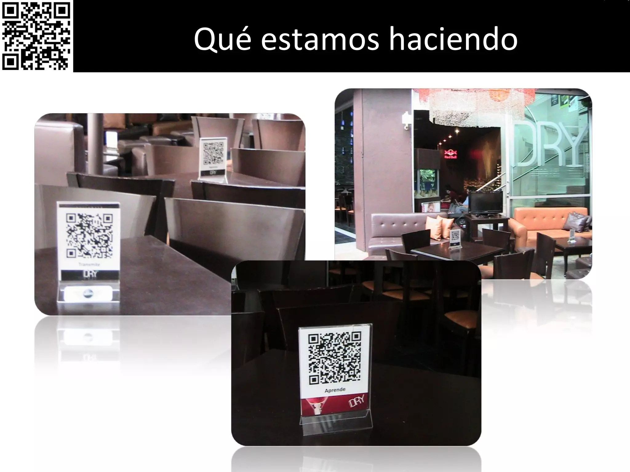 Qué estamos haciendo 