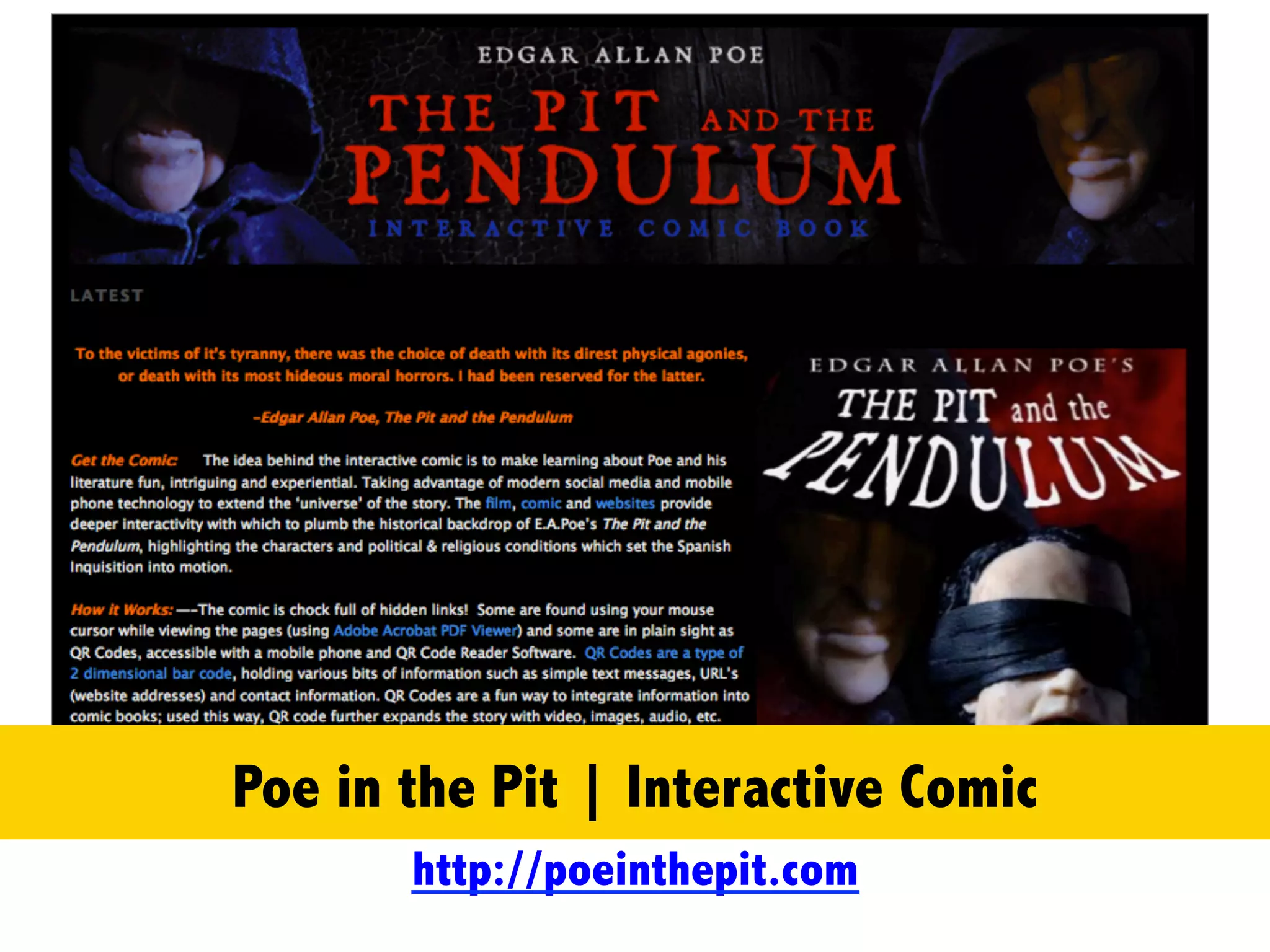 Fantastic ideas for QR codes.
from Tom Barrett & Paul Simbeck-Hampson
http://bit.ly/i9JO59
 