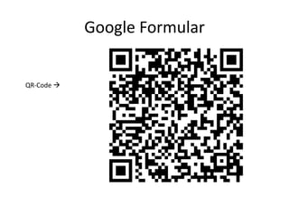 Google Formular QR-Code 