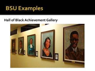 Hall of Black Achievement Gallery
 